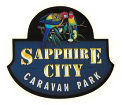 Sapphire City Caravan Park Logo